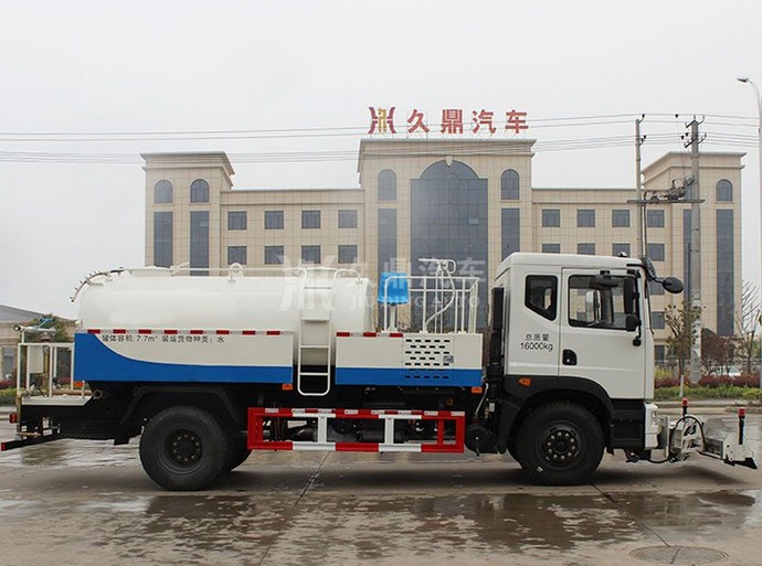多功能灑水車——東風御虎高壓清洗灑水車